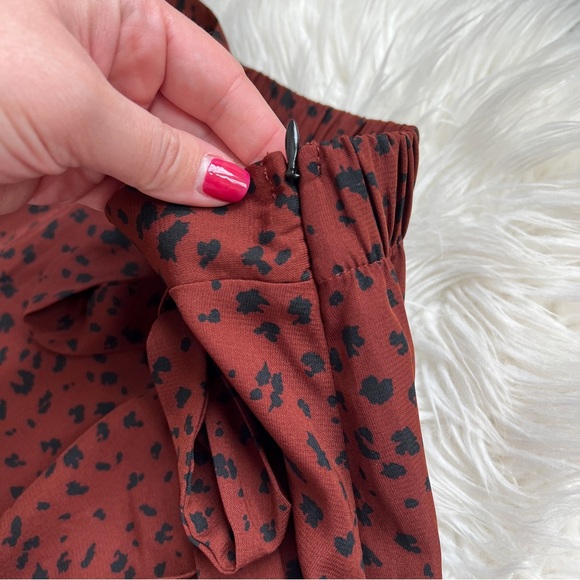 NWT Le Lis | Faux Wrap Midi Skirt - Picture 3 of 5